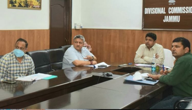 Div Com Jammu reviews activities of Horticulture Planning & Marketing Department