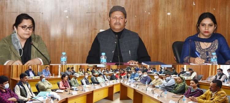 District Council Udhampur discusses formulation of Budget, Area Development Plans for 2022-23  