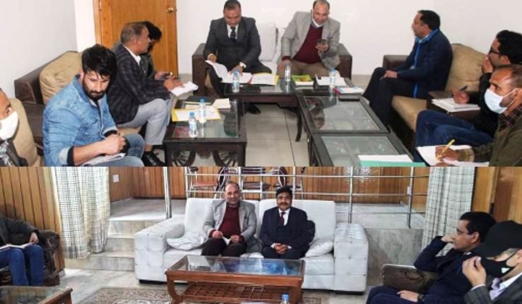 IG Registration J&K reviews registration process in Rajouri, Poonch districts