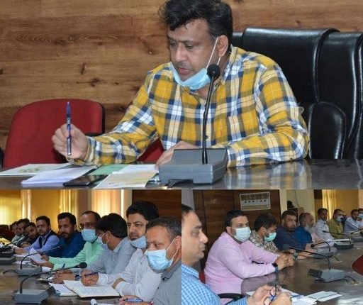 DC Vikas Sharma reviews implementation of flagship Central Schemes