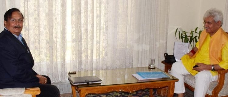 Vice-Chancellors of SMVDU, CUJ call on Lt Governor