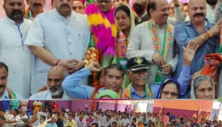 Prominent NC leader Bharti Sharma, supporters joins BJP