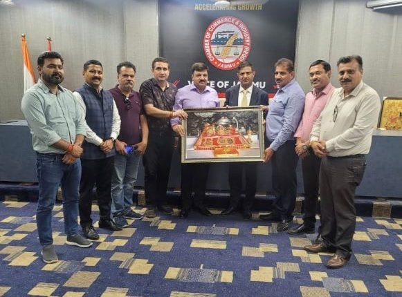 Bal Krishan CEO Century Financial Dubai meets CCI team, discusses possibilities, business prospects