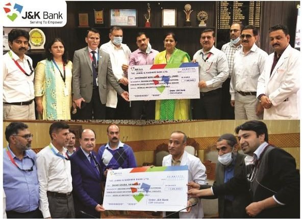 J&K Bank collaborates with SKIMS and GMC Jammu to provide critical Apheresis Kits to poor patients under CSR
