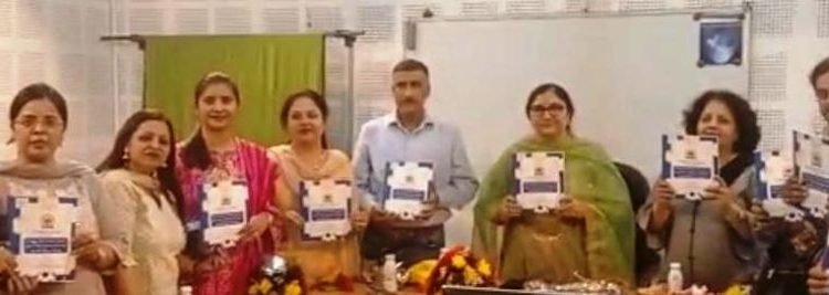 PSPS Govt PG College for Women releases sports magazine 'VEERANGANA'