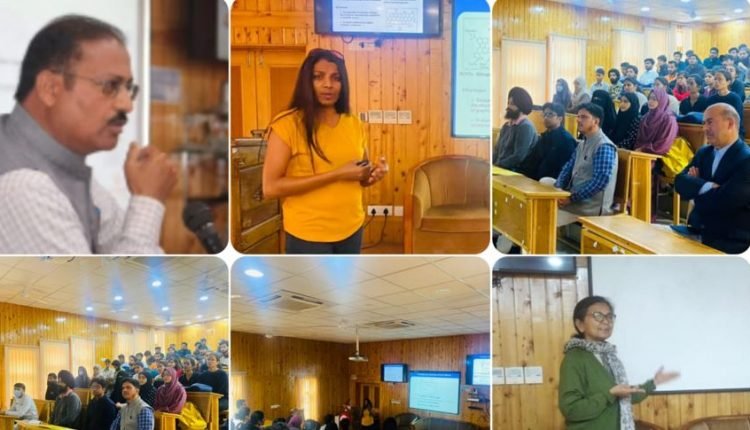 Dr. Tharamani delivers maiden lecture at NIT Srinagar