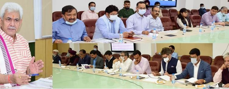 Lt Governor chairs preliminary meeting for forthcoming Real Estate Summit in Srinagar