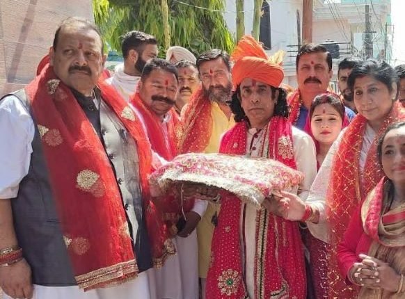 Rana flags off Sukrala Mata Chadi Yatra, prays for well-being of people