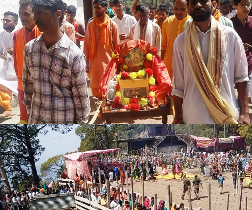 Over 30,000 devotees pay obeisance at Mata Chountra Shrine