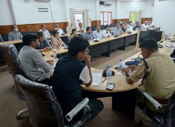 Additional Deputy Commissioner Jammu (Law & Order) Shyambir reviews Ramdan arrangements