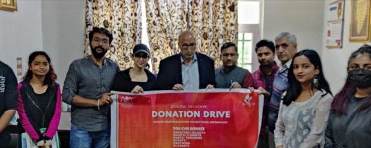 EcoCult conducts donation drive at NIT Srinagar