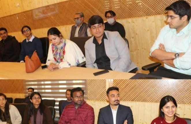 IAS Probationers of AGMUT cadre call on DC Srinagar