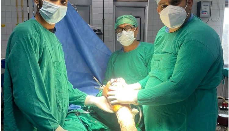DH Udhampur conducts painless knee replacement surgery under Ayushman Bharat scheme