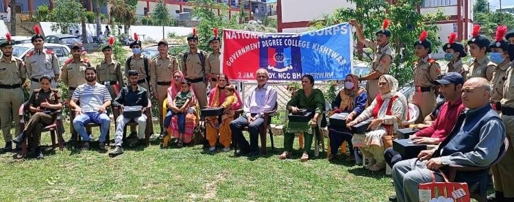 GDC Kishtwar organises Shahido Ko Shat Shat Naman program to felicitate families of Martyrs