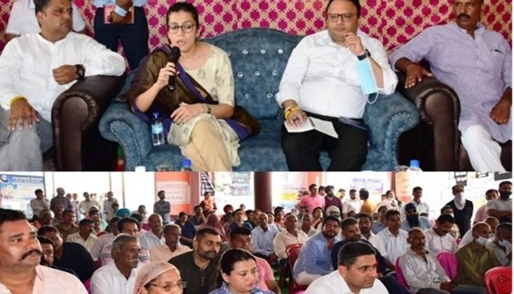 DC Jammu listens to public grievances at Block Marh