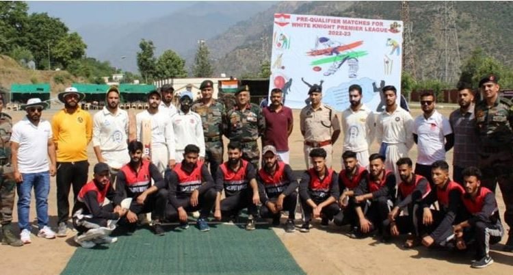 Army starts Pre-Qualifier Matches for White Knight Cricket Premier League 2022 at Ramban