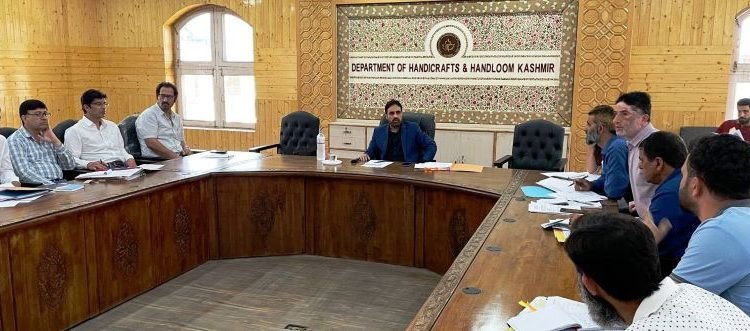 Dir H&H Kashmir Tariq Ahmad Zargar reviews functioning of Department