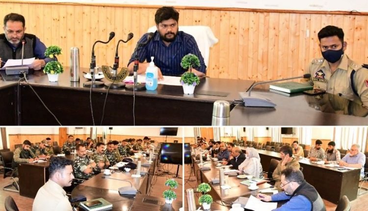 Coordination meeting of SANJY-2022 held at Ganderbal