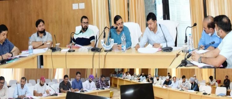 DDC Kishtwar Ashok Sharma chairs DLRC meeting