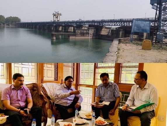 Principal Secretary visits Ujh Barrage, reviews implementation of Ujh Multipurpose Project