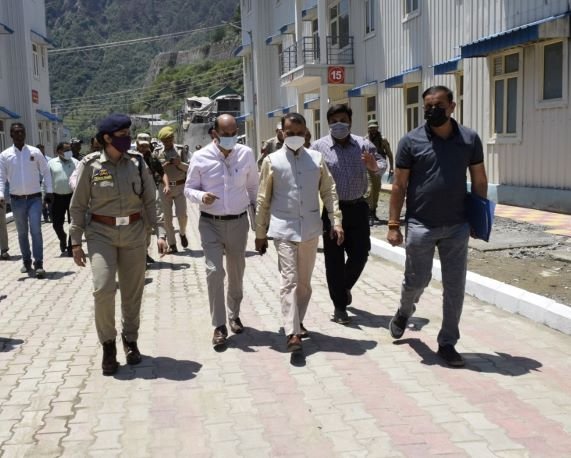 Nitishwar Kumar visits Ramban, reviews arrangements for Shri Amarnathji Yatra