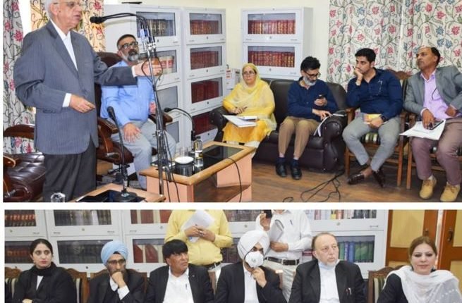 Advocate General reviews progress/ status of pending litigation cases before HC, Tribunals & other courts