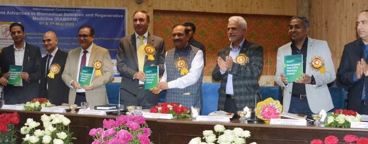 Advisor Bhatnagar addresses two-day International Conference on ‘Recent Advances in Biomedical Sciences and Regenerative Medicine’ at SKUAST-K