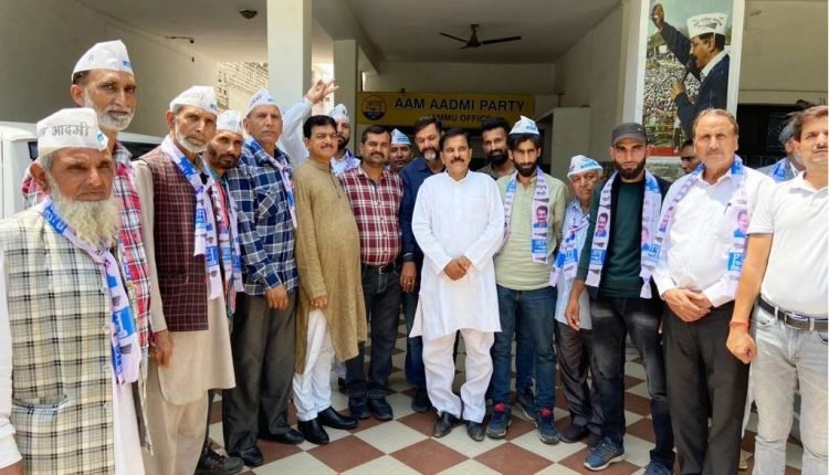 Emergence of AAP, a turning point in the political history of J&K: Harsh Dev