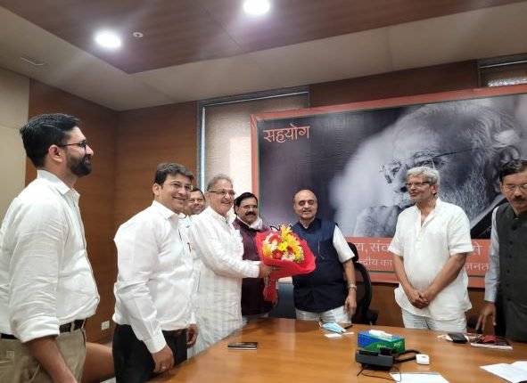 Kavinder meets MoS Finance, discusses ongoing development spree in J&K