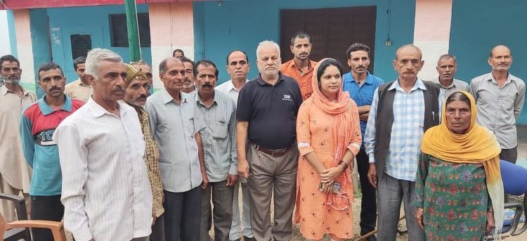 Vice-chairperson takes stock of developmental issues at Dudu Basantgarh