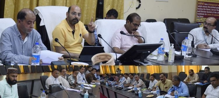 DC Ramban Mussarat Islam reviews performance of Banks, allied Departments