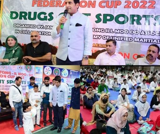 DC Srinagar kick-starts 5th National TONG-IL-MOO DO Federation Cup-2022 at Indoor Sports Complex Polo View