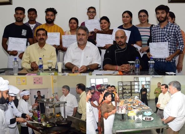 Dr Samoon visits Food Craft Institute, Jammu; Inaugurates FCIs’ online admission portal