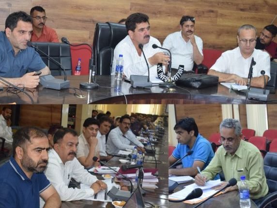 Chairman DDC Doda chairs meeting of JPDCL officials, reviews action plan of rural electrification
