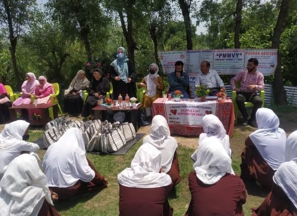 Awareness camp on Beti Bachao Beti Padhao held at Sangerwani, Pulwama