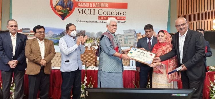 LG Manoj Sinha inaugurates J&K's First Maternal & Child Health Conclave
