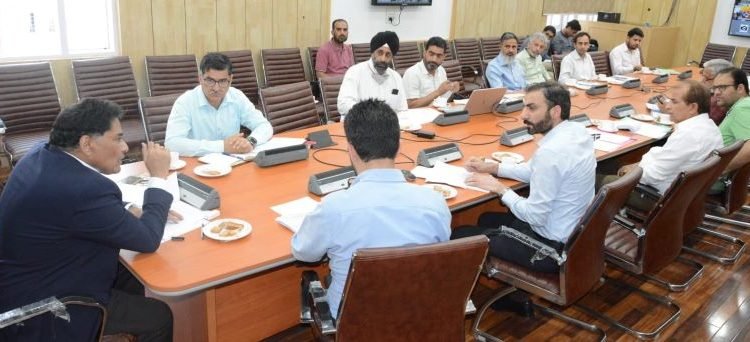 Pr. Sect. Parmar reviews implementation of Jal Jeevan Mission in UT of J&K