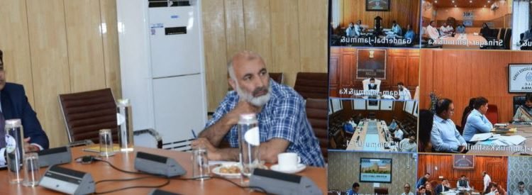 Dr. Langer reviews implementation of ABDP in J&K