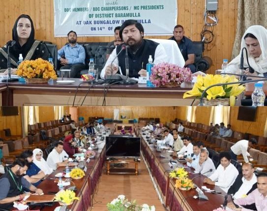 Union MoS Nisith Pramanik visits Baramulla, inagurates indoor sports stadium at Mirgund