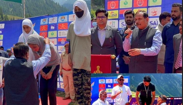 Advisor to J&K LG, Bhatnagar addresses closing ceremony of Mega Sports festival at Gurezv