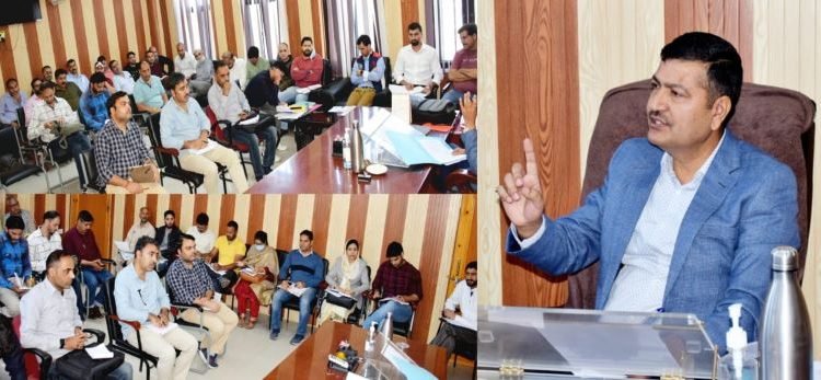 ADDC Kishtwar Sham Lal reviews performance of RDD 