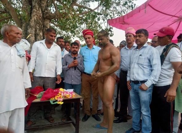 Babba Pahlwan of Domana Akhara wins Kharah Kesri Dangal Championship