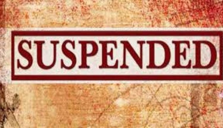 Girdawar Vijay Kumar placed under suspension at Jammu