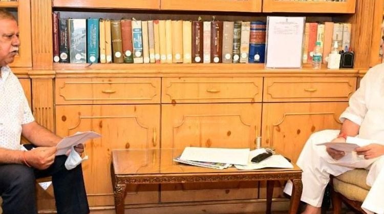 Former minister, former BJP Gen Secretary call on Lt Governor