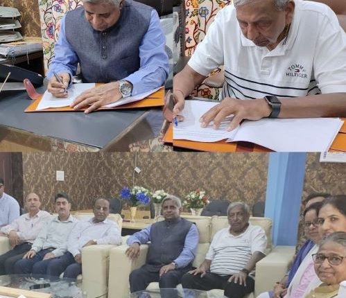 CUS, JJT University Rajasthan sign MoU to foster cooperation in research, other activities