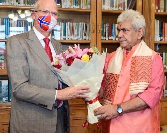 Norwegian Ambassador to India calls on Lt Governor