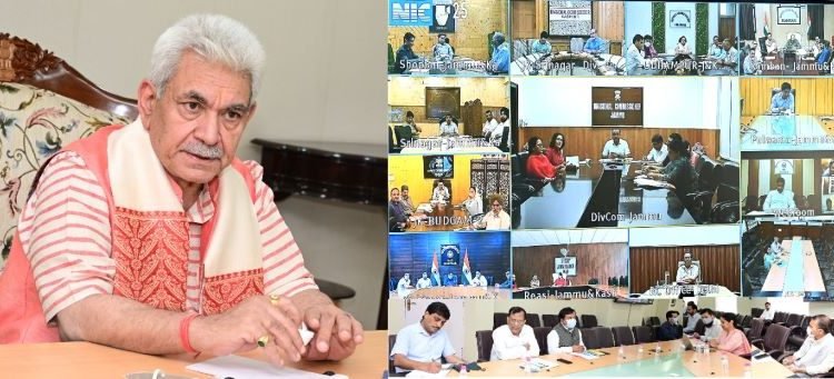 Lt Governor reviews preparations for ‘Har Ghar Tiranga’ campaign in J&K UT