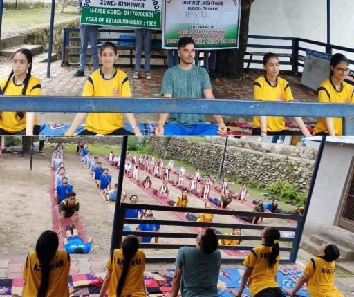 YSS Kishtwar organises Yoga Camp at Block Thakrie