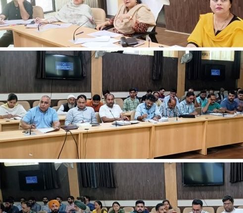 DDC Reasi reviews developmental achievements under Capex Budget plan 2022-23