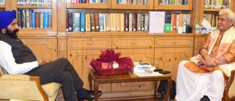 MD AMUL calls on Lt Governor Manoj Sinha